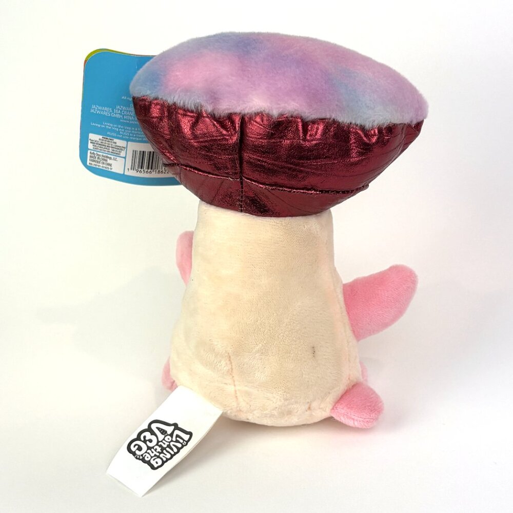 Living On The Veg #11 Grimsby Blue Top Plush Mushroom 2022 Fun Guy/Russ Series 1 - Picture 4 of 16